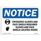 Signmission OSHA, Cryogenic Gloves And Face Shield With Symbol, 14in X 10in Rigid Plastic, OS-NS-P-1014-L-10853 OS-NS-P-1014-L-10853 - alternate 1
